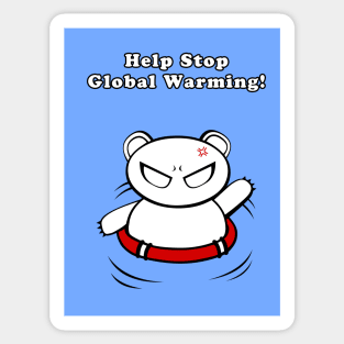 Stop Global Warming Sticker